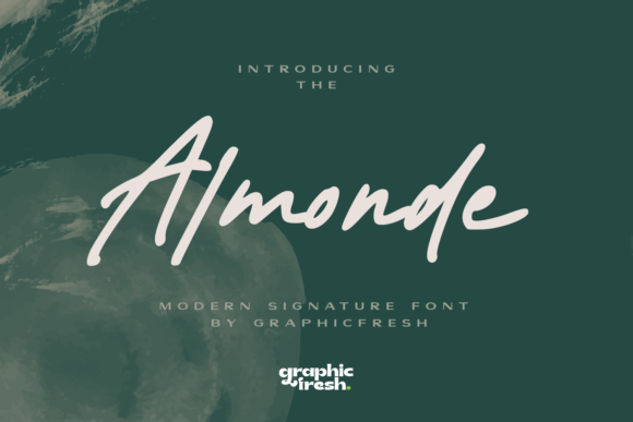 Almonde: A Brushed Script for Bold Branding