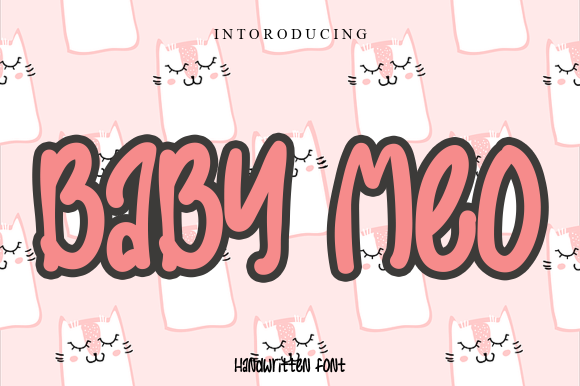 Baby Meo: A Fresh Handwritten Font