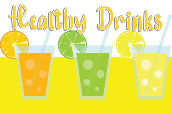 Healthy Drinks Font Review