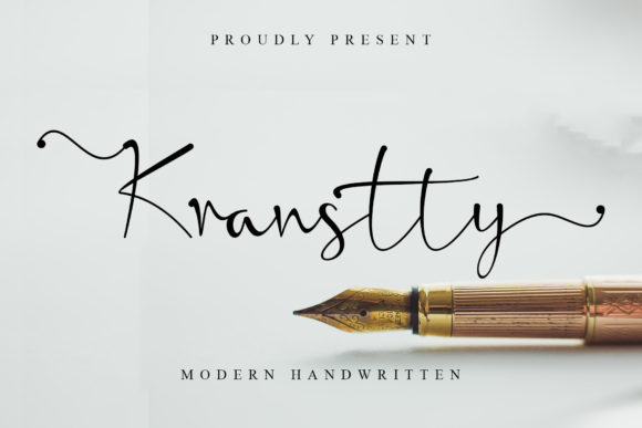 Kranstty: A Sweet Handwritten Font for Branding