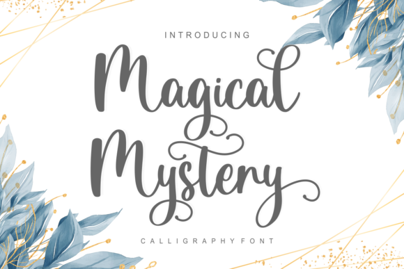Magical Mystery Font for Creative Campaigns