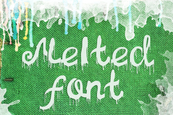 Melted: A Whimsical Font for Editorial Design