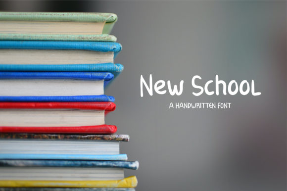 New School Font: A Handwritten Style for Web Design