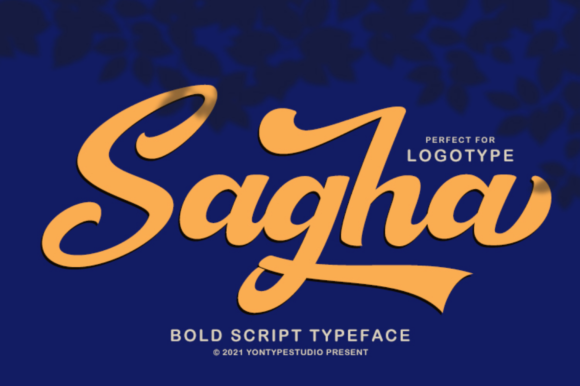 Sagha: A Bold Font for Modern Campaigns
