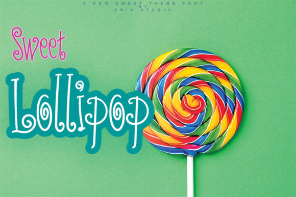 Sweet Lollipop Font for Web Design